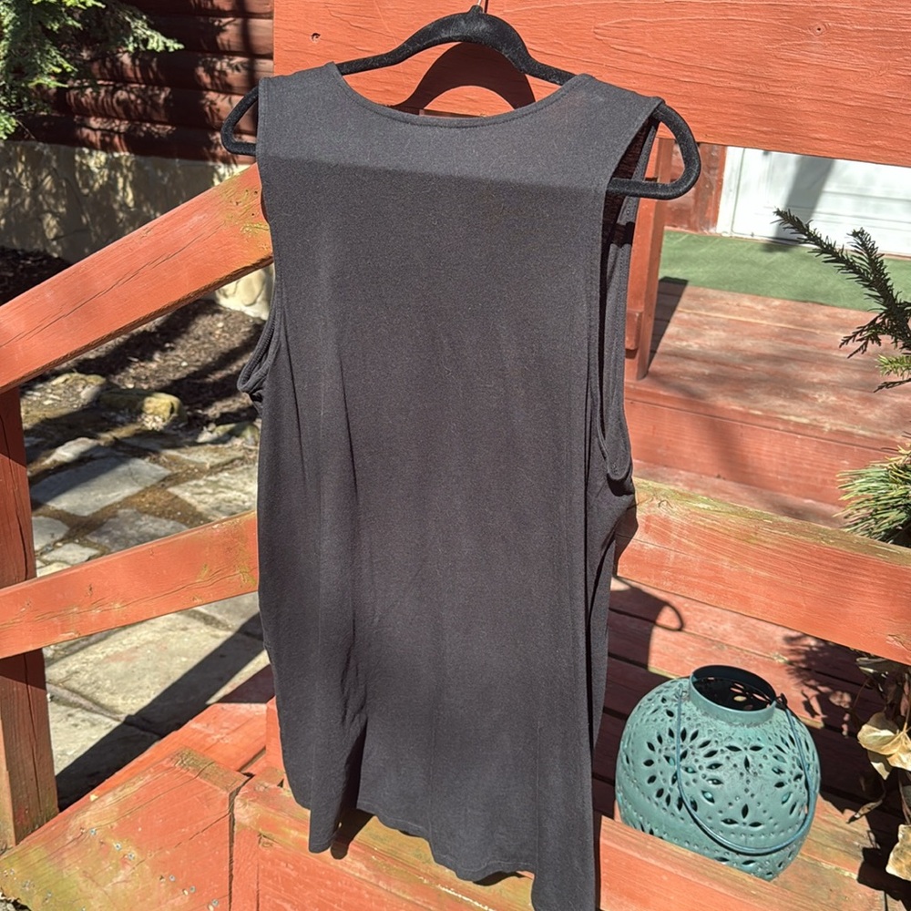 J.Jill Embroidered Tunic Tank top,Size L - Picture 5 of 5